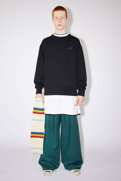 Acne Studios Crew neck sweatshirt - Black outlook