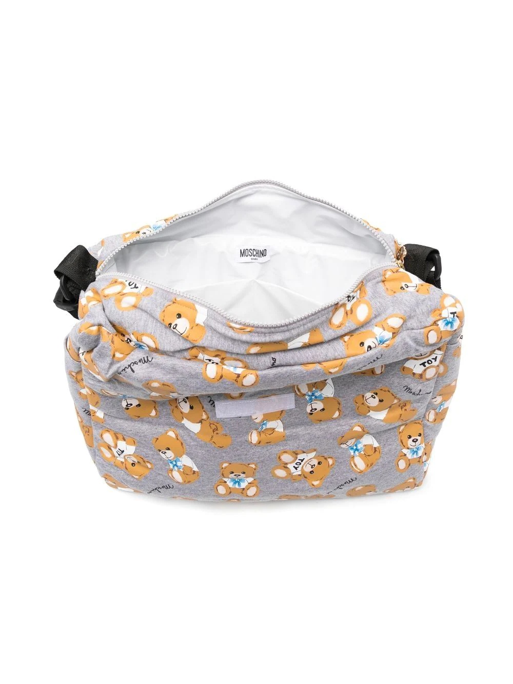 teddy bear-print baby changing bag - 4