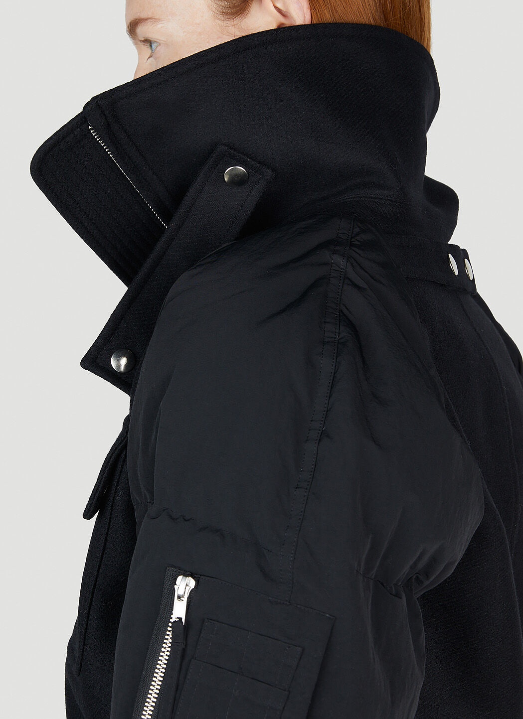 Hybrid Bomber Jacket - 5