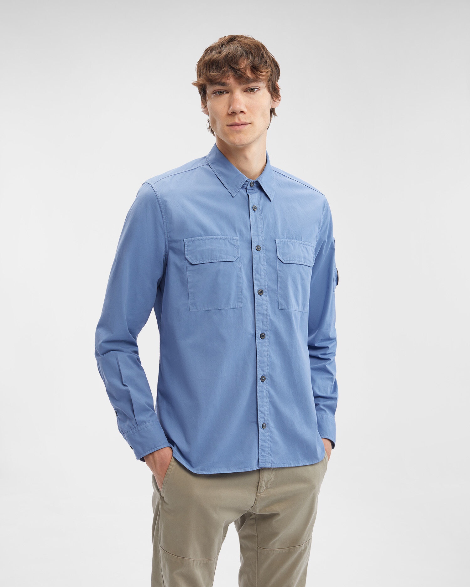 Gabardine Buttoned Shirt - 2