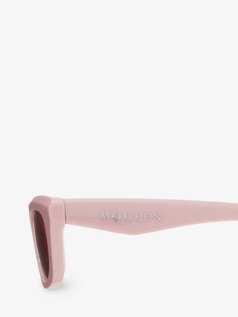 McQueen Logo Geometric Sunglasses - 4