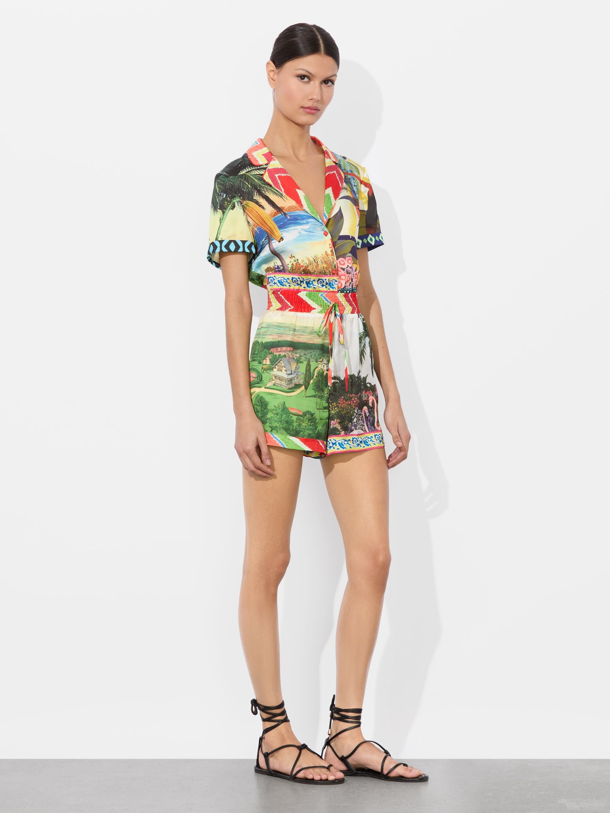LEIGHTON PAJAMA ROMPER - 6