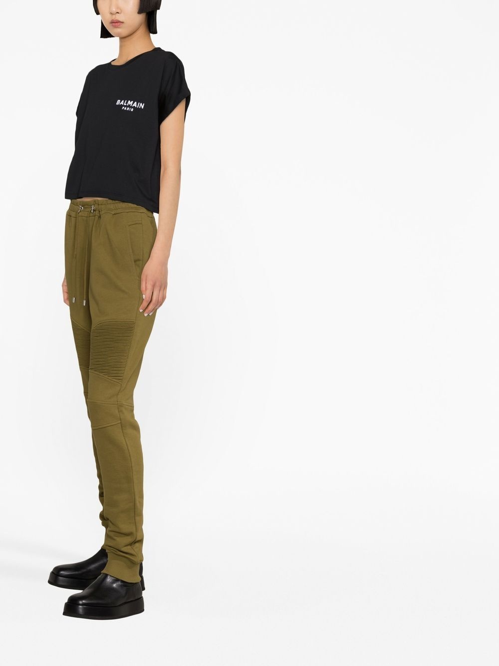 panelled slim-cut track pants - 3