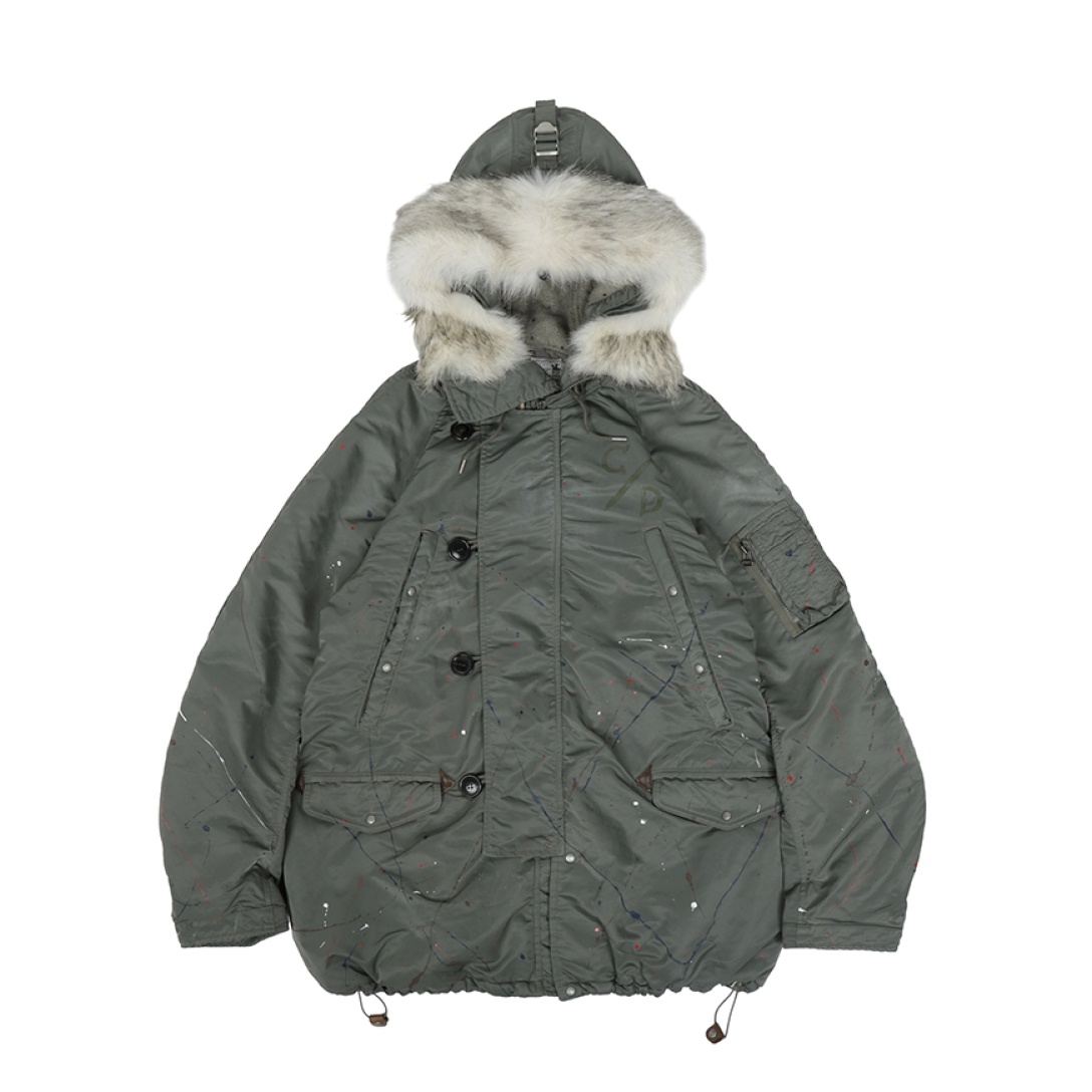 VALDEZ COAT OLIVE - 1