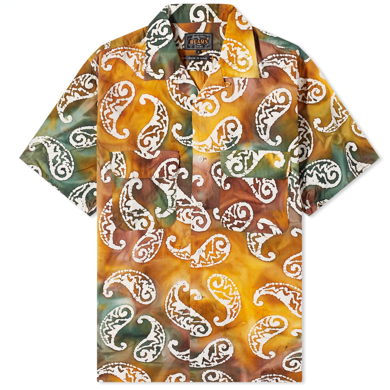 Beams Plus Batik Print Vacation Shirt - 1