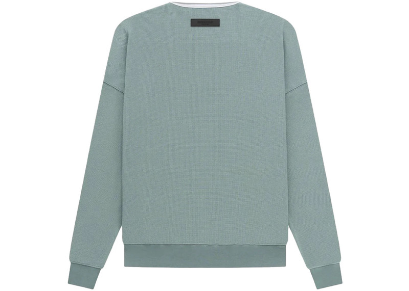 ESSENTIALS Fear of God Essentials Waffle Henley Rugby Sycamore outlook