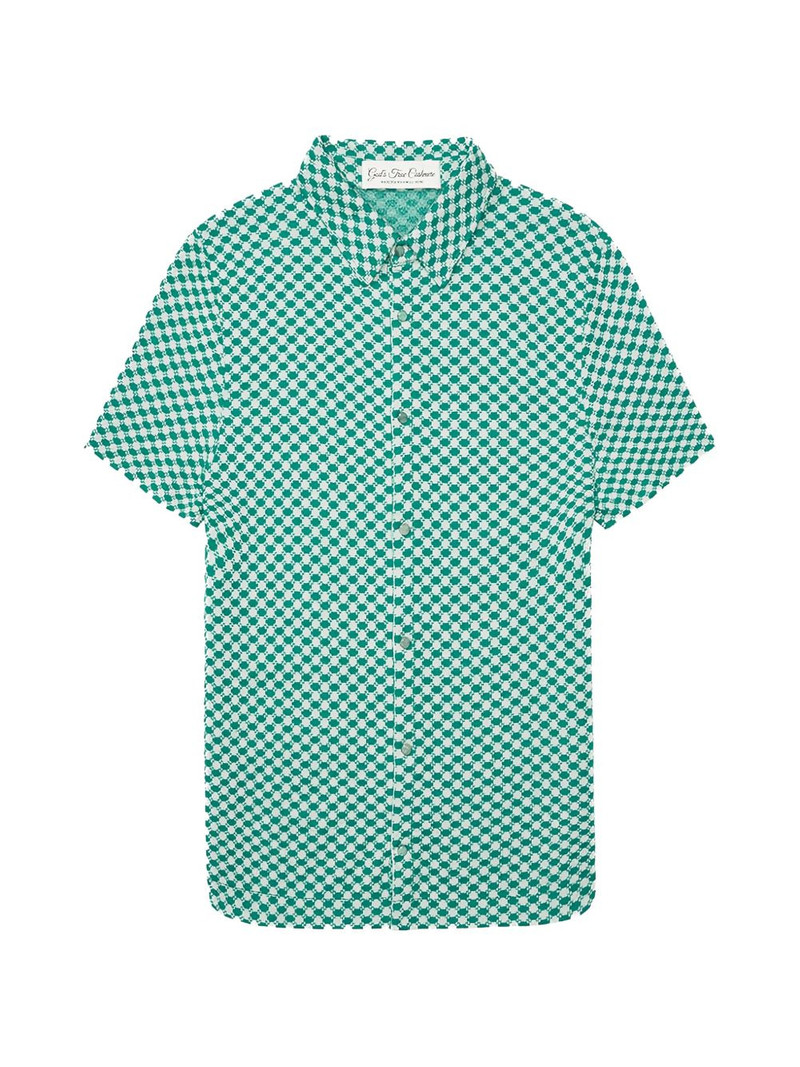 short-sleeve buttoned shirt 1