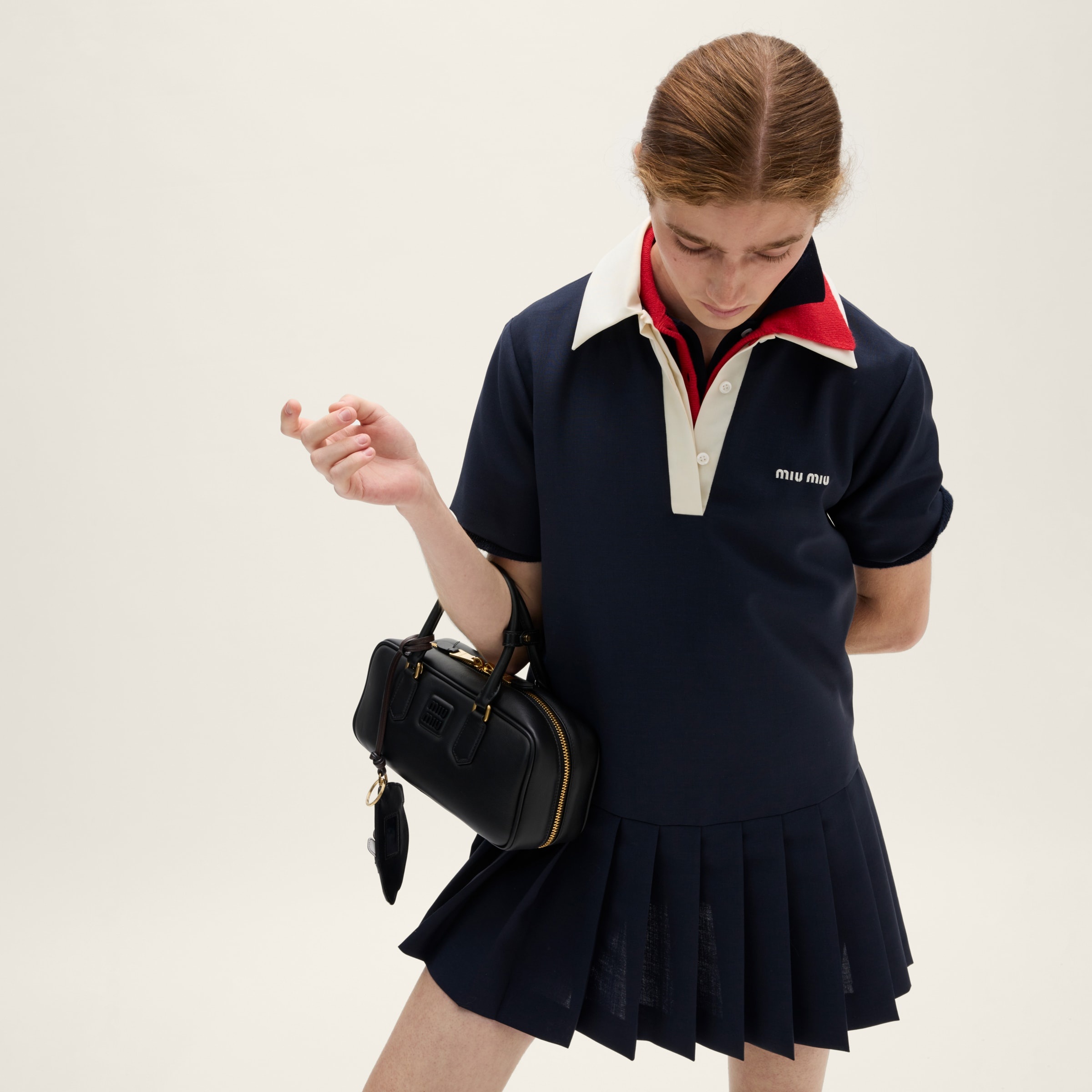 Kid mohair mini-dress - 6