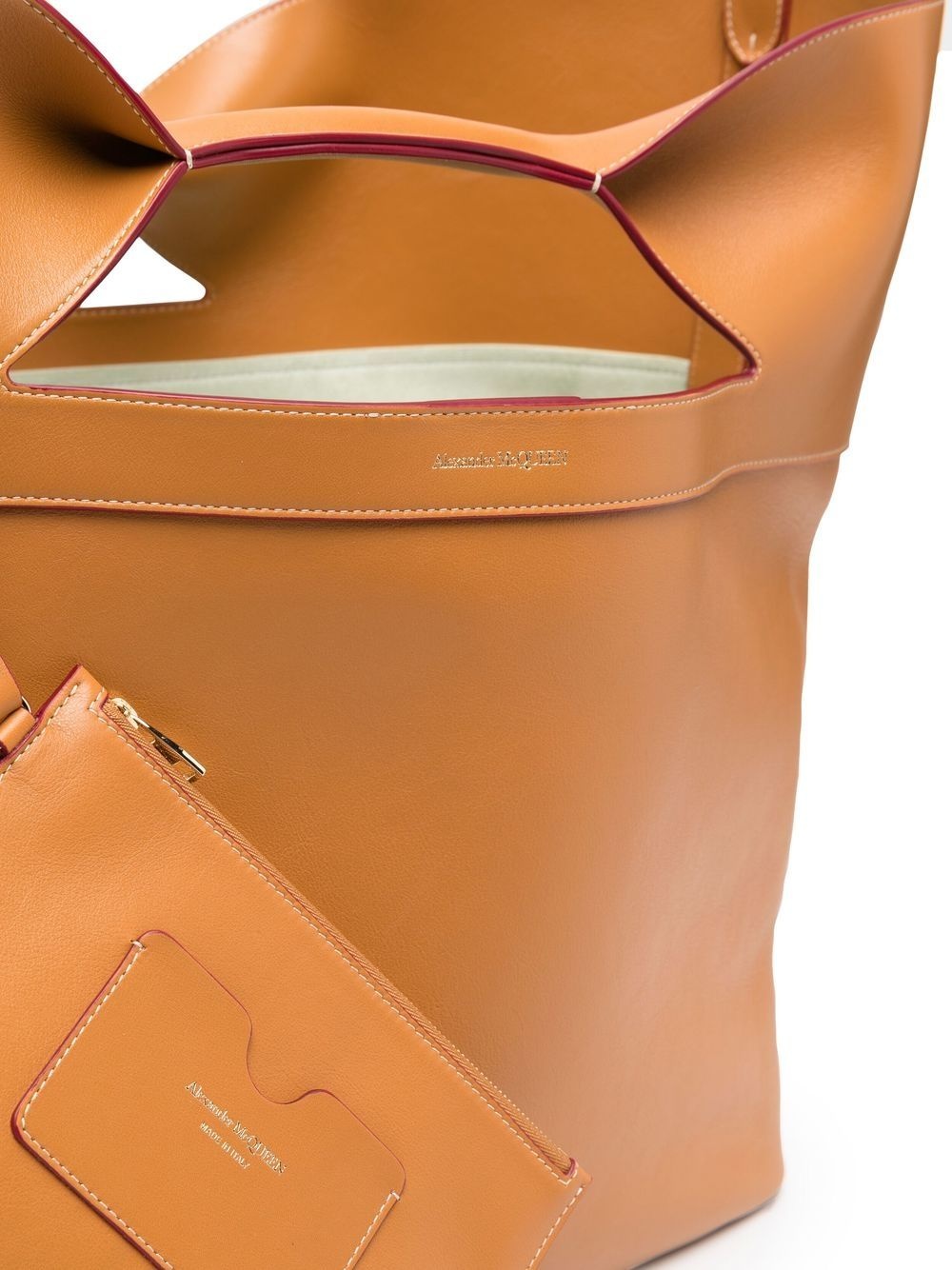 The Bow leather tote bag - 5