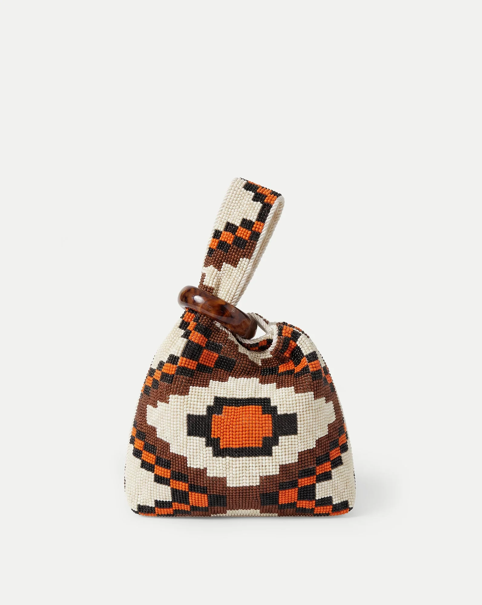 BEADED VERONICA BEARD SWING CLUTCH - 1
