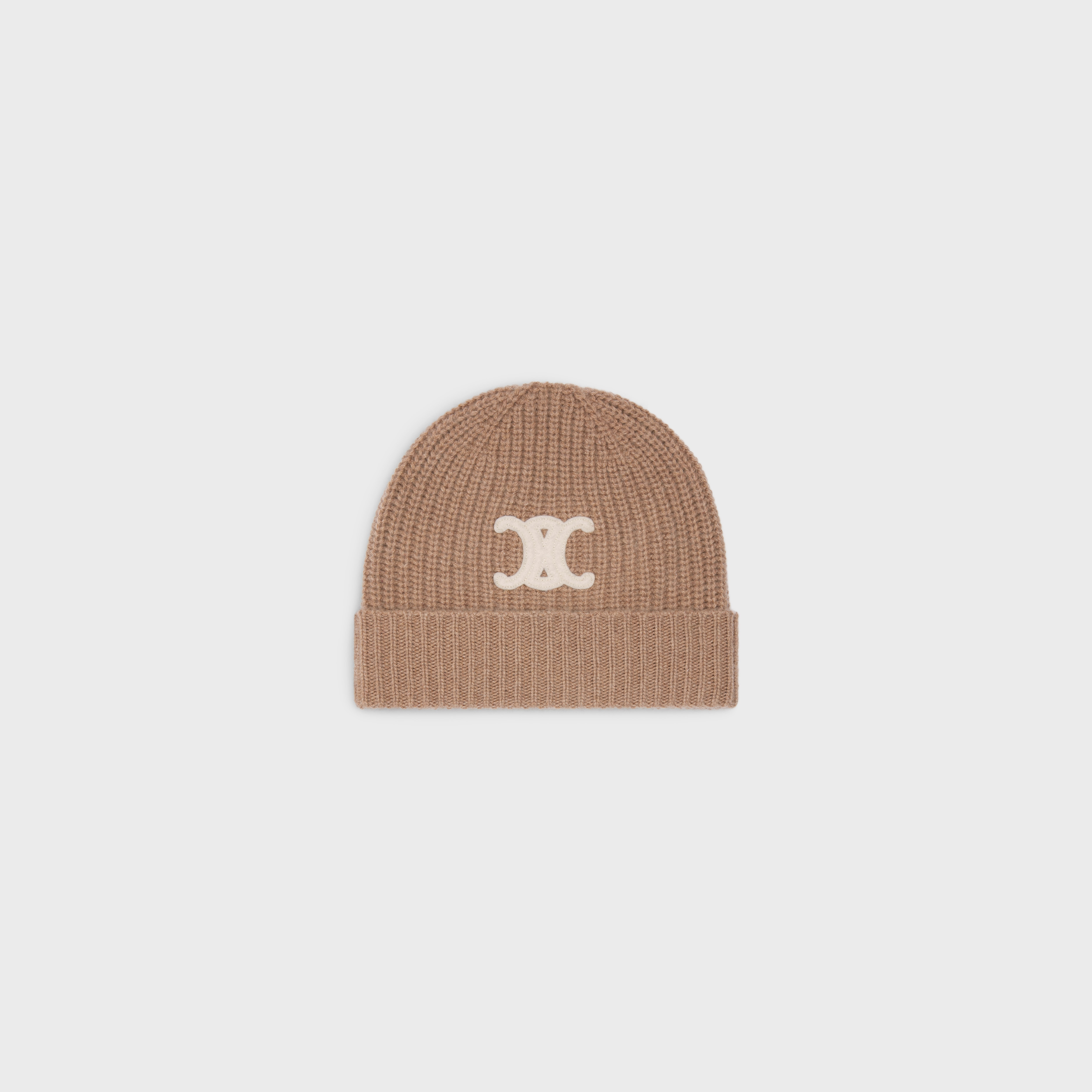 TRIOMPHE BEANIE IN SEAMLESS CASHMERE - 1