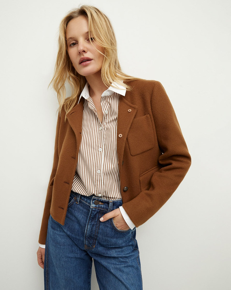 VERONICA BEARD LYSSA COLLARLESS JACKET outlook