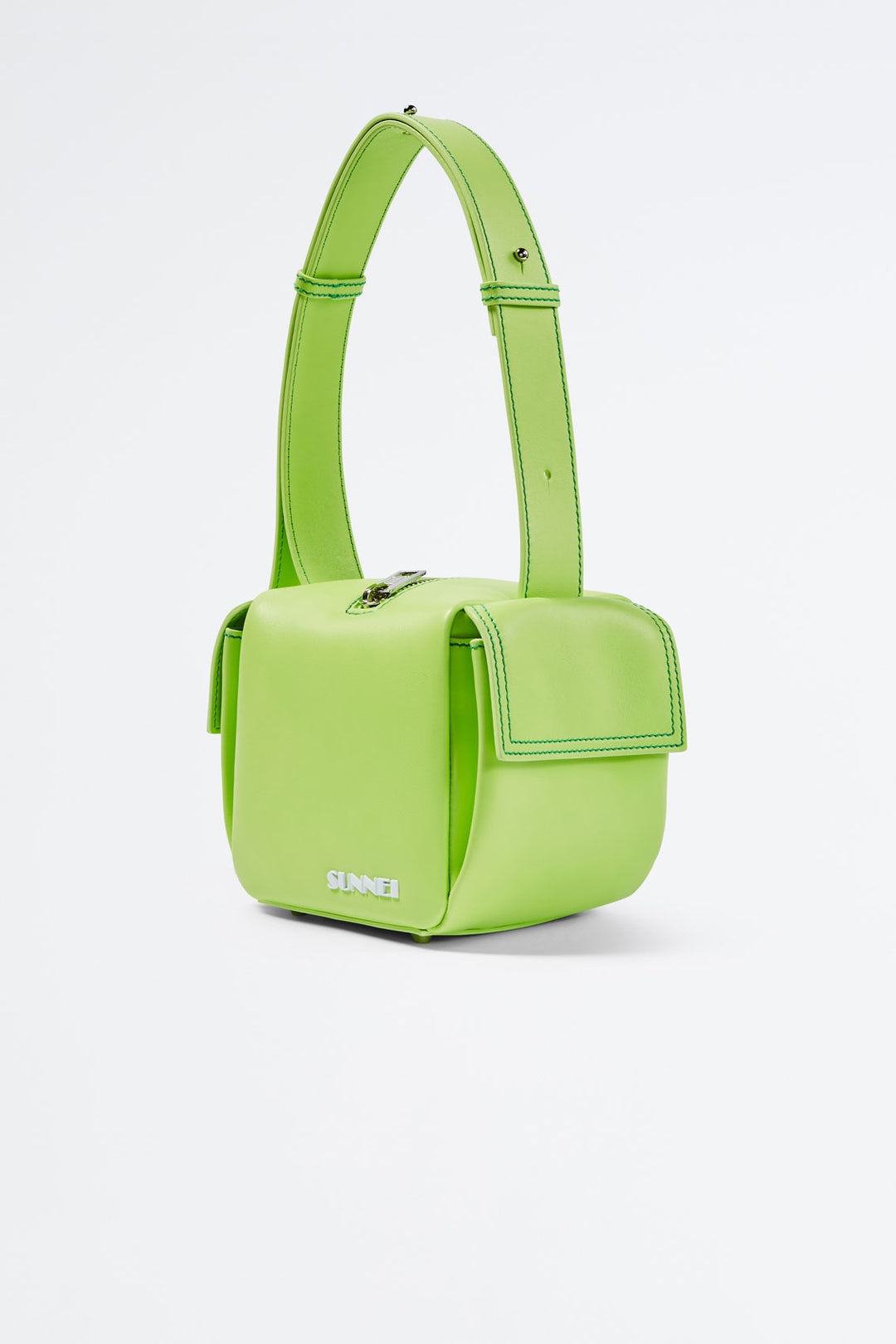 LIGHT GREEN LACUBETTO BAG - 3