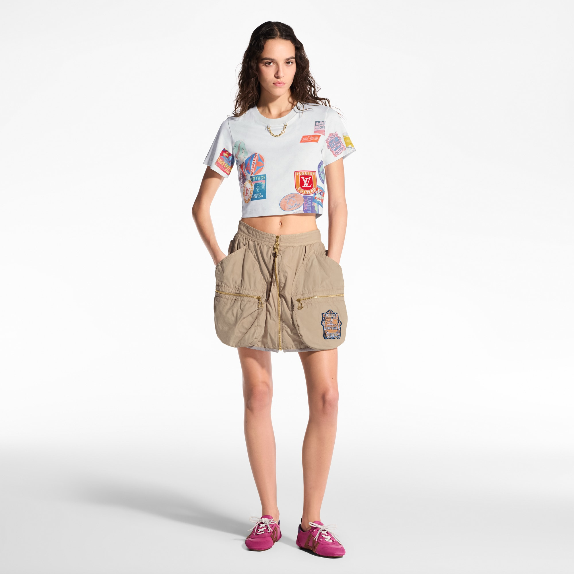 Utility Pocket Mini Skirt - 4