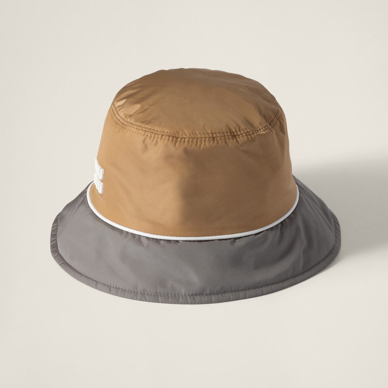 Miu Miu Technical fabric bucket hat outlook