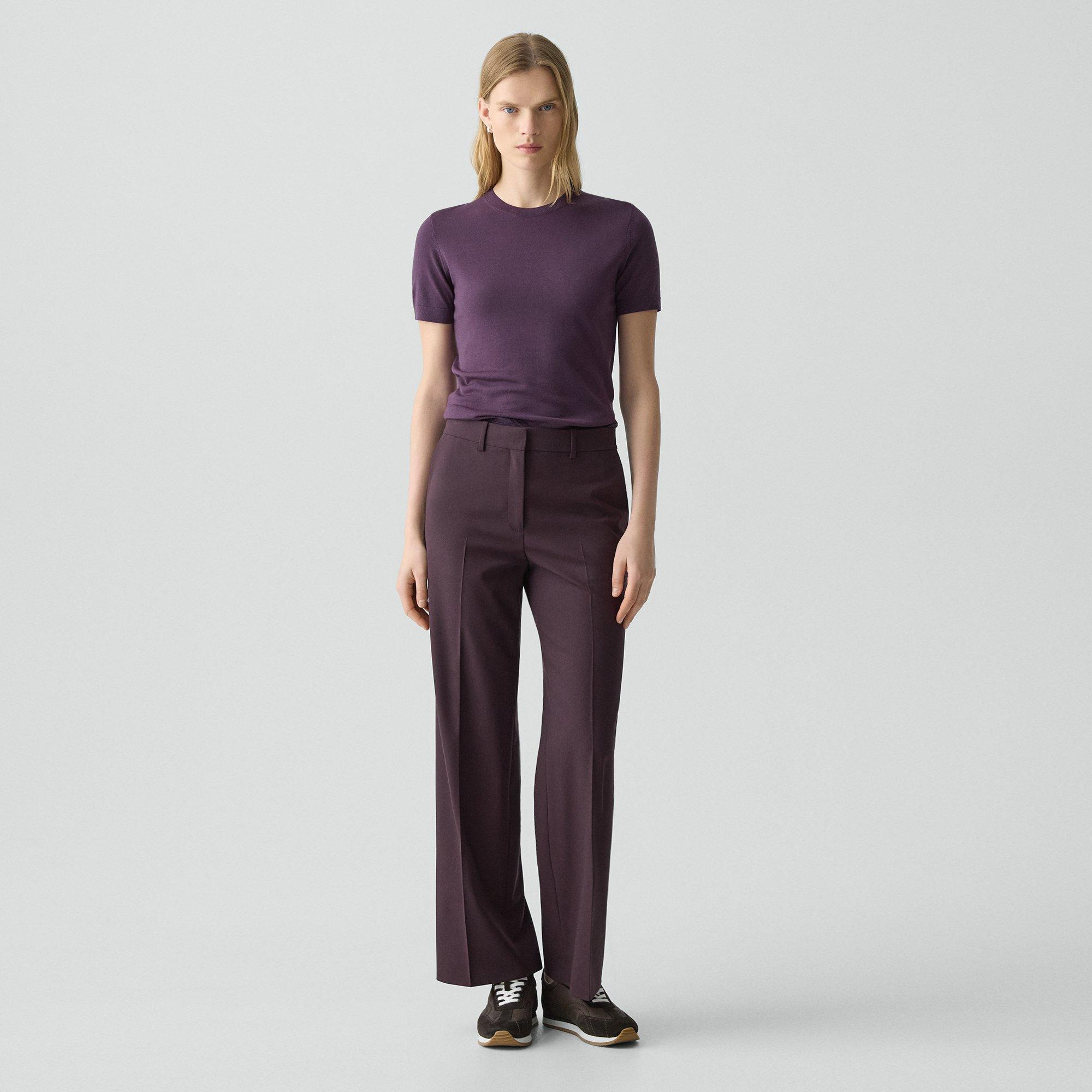 Classic Straight Pant in Good Wool - 2