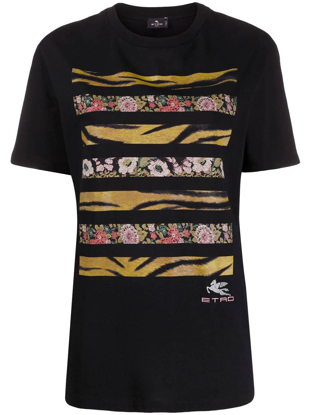 graphic print short-sleeved T-shirt - 1