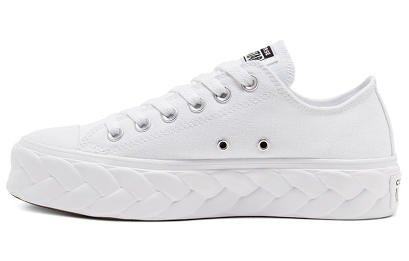 Converse (WMNS) Converse Chuck Taylor All Star Low 'Runway Cable - White' 568895C outlook