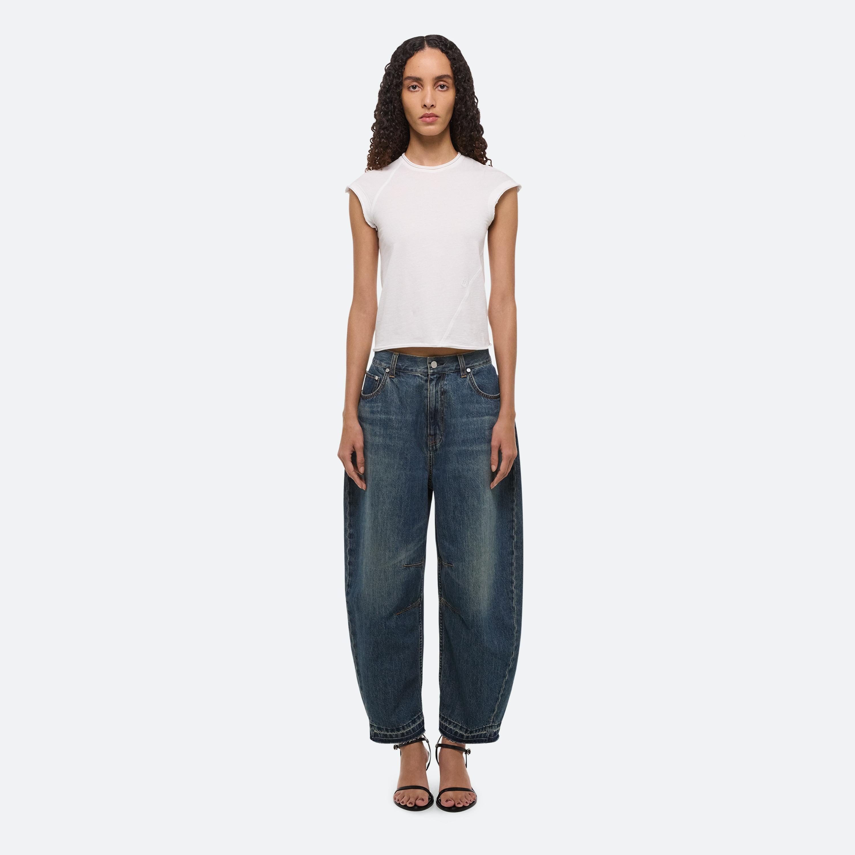 CROPPED TWISTED TEE - 2