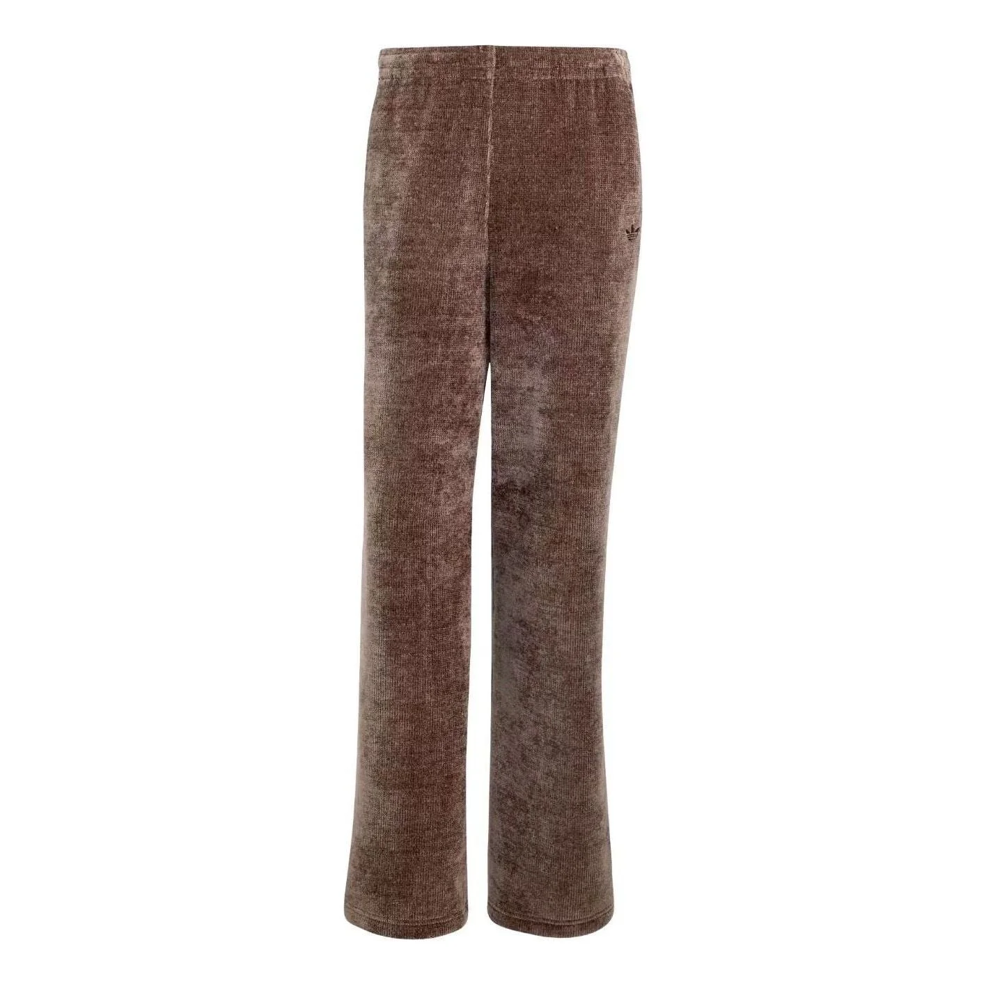 (WMNS) adidas Prem Ess Chenille FL WL Pants Asia Sizing 'Earth Strata' LF6542 - 1