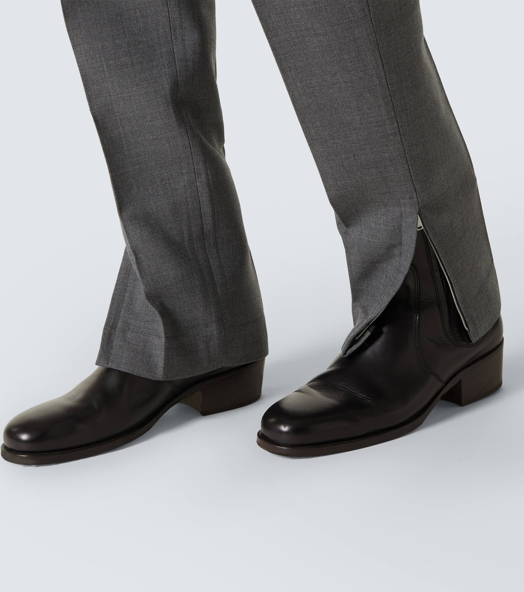 Virgin wool tapered pants - 6