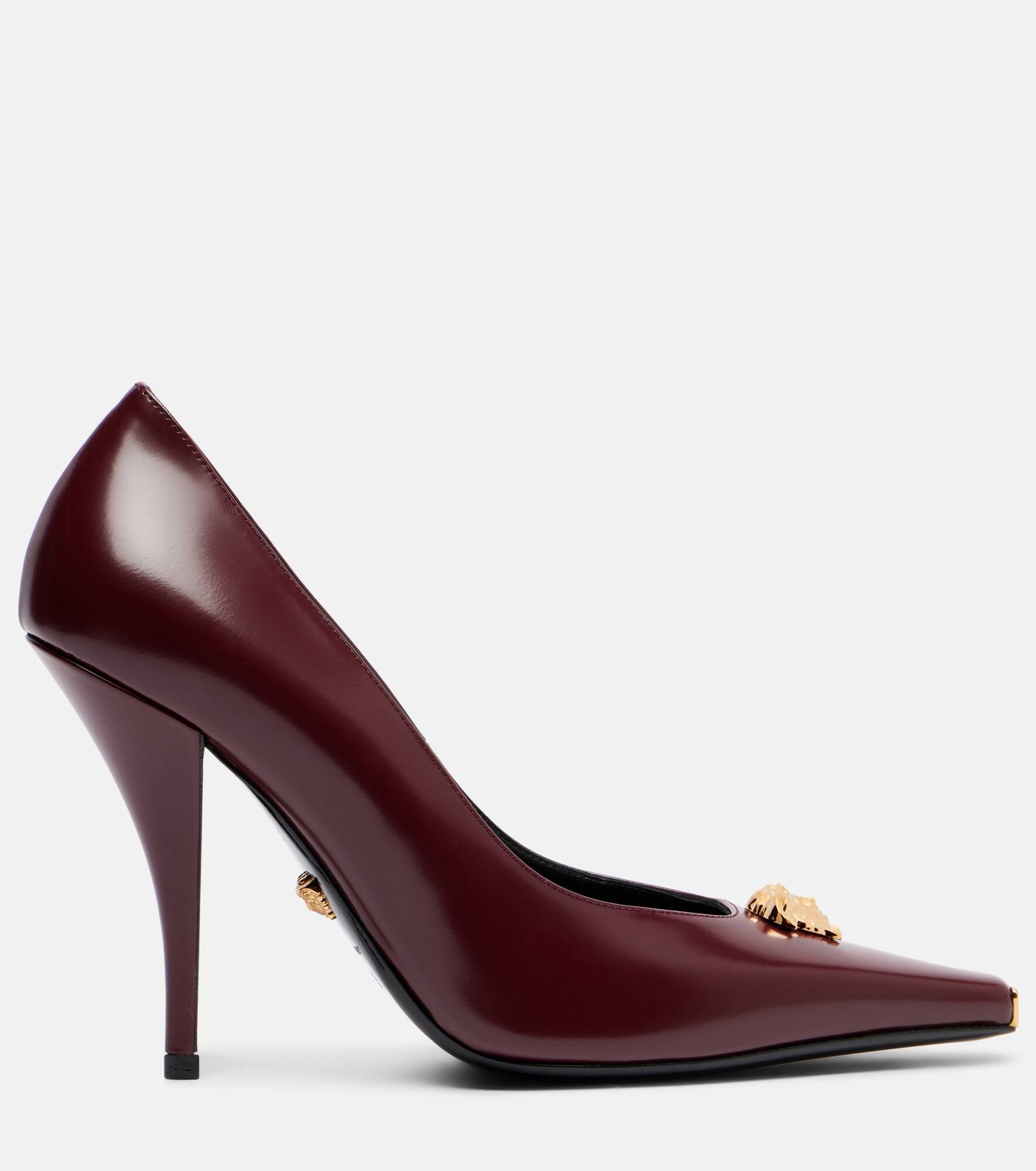 La Medusa 105 leather pumps - 4