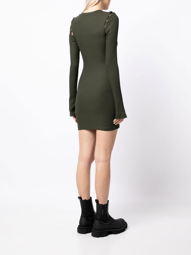 Hook & Eye ribbed dress 4