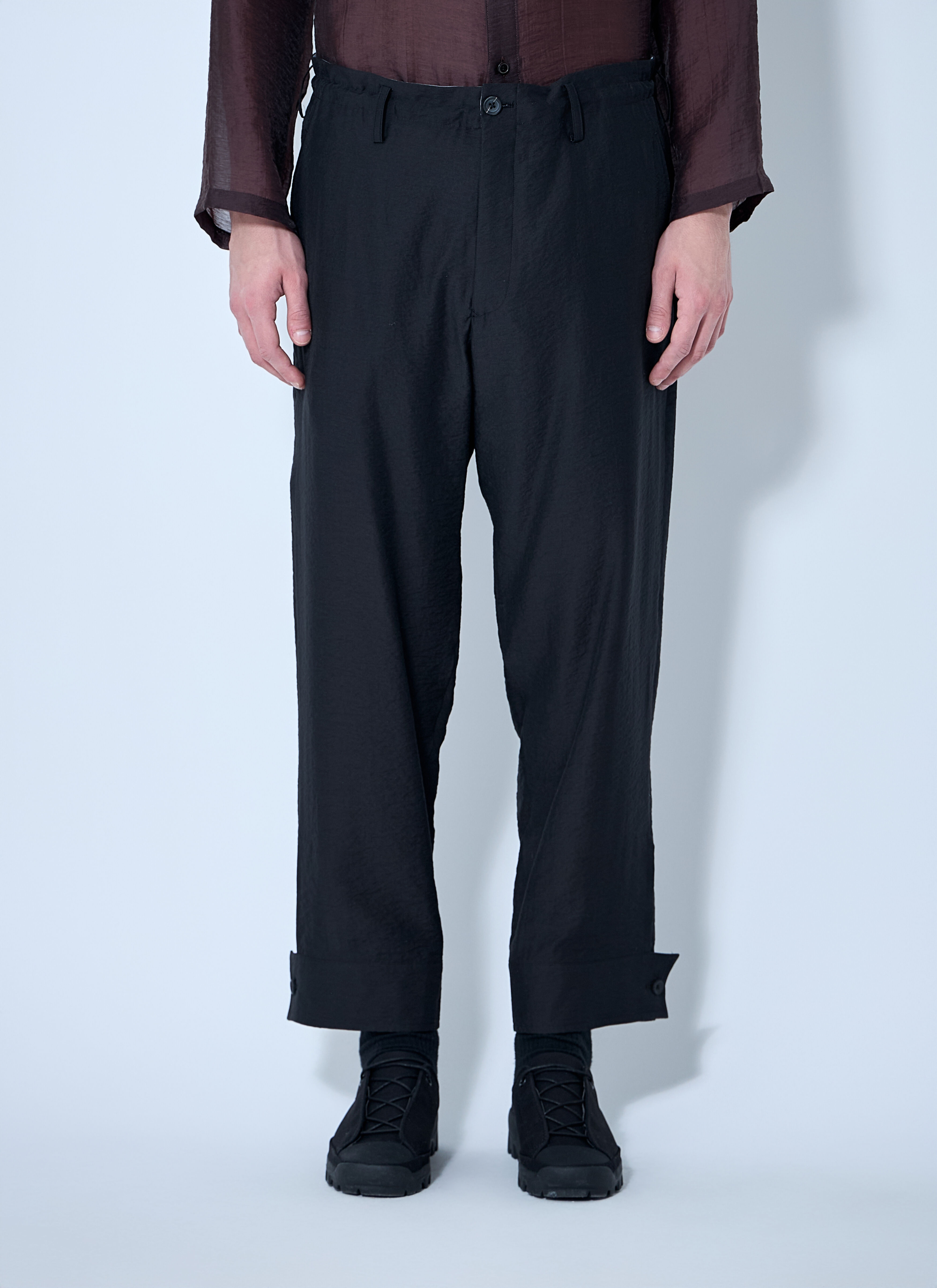 Drawstring Track Pants - 1