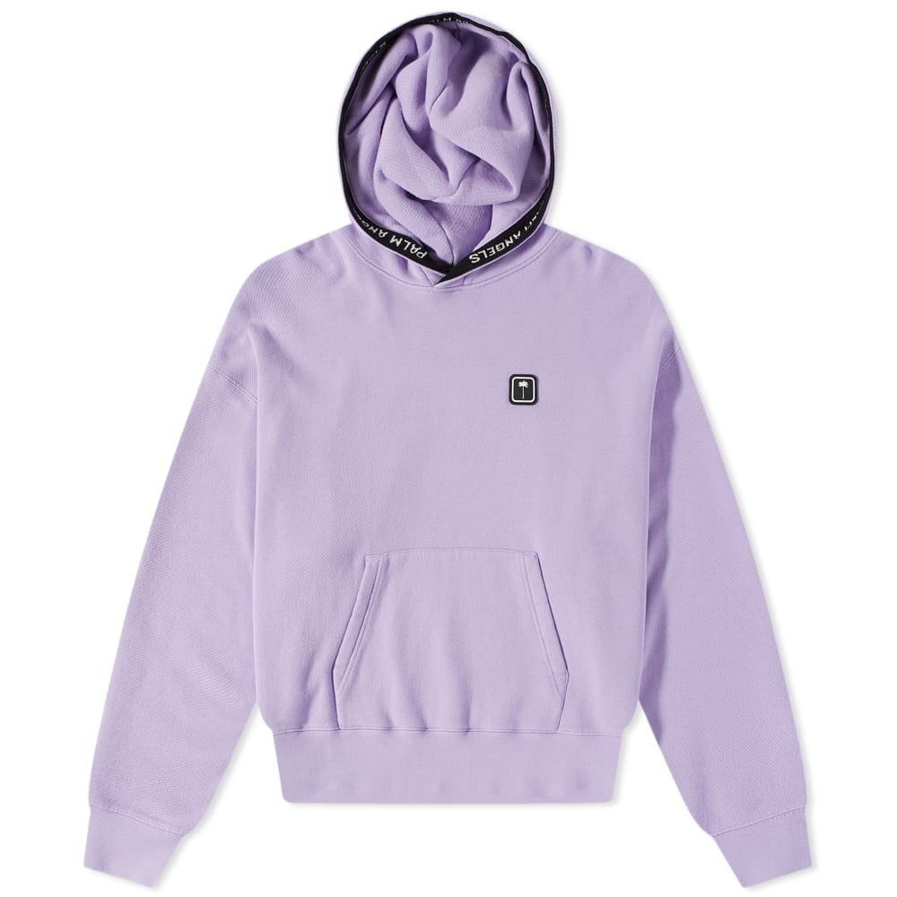 Palm Angels Logo Taping Popover Hoody - 1