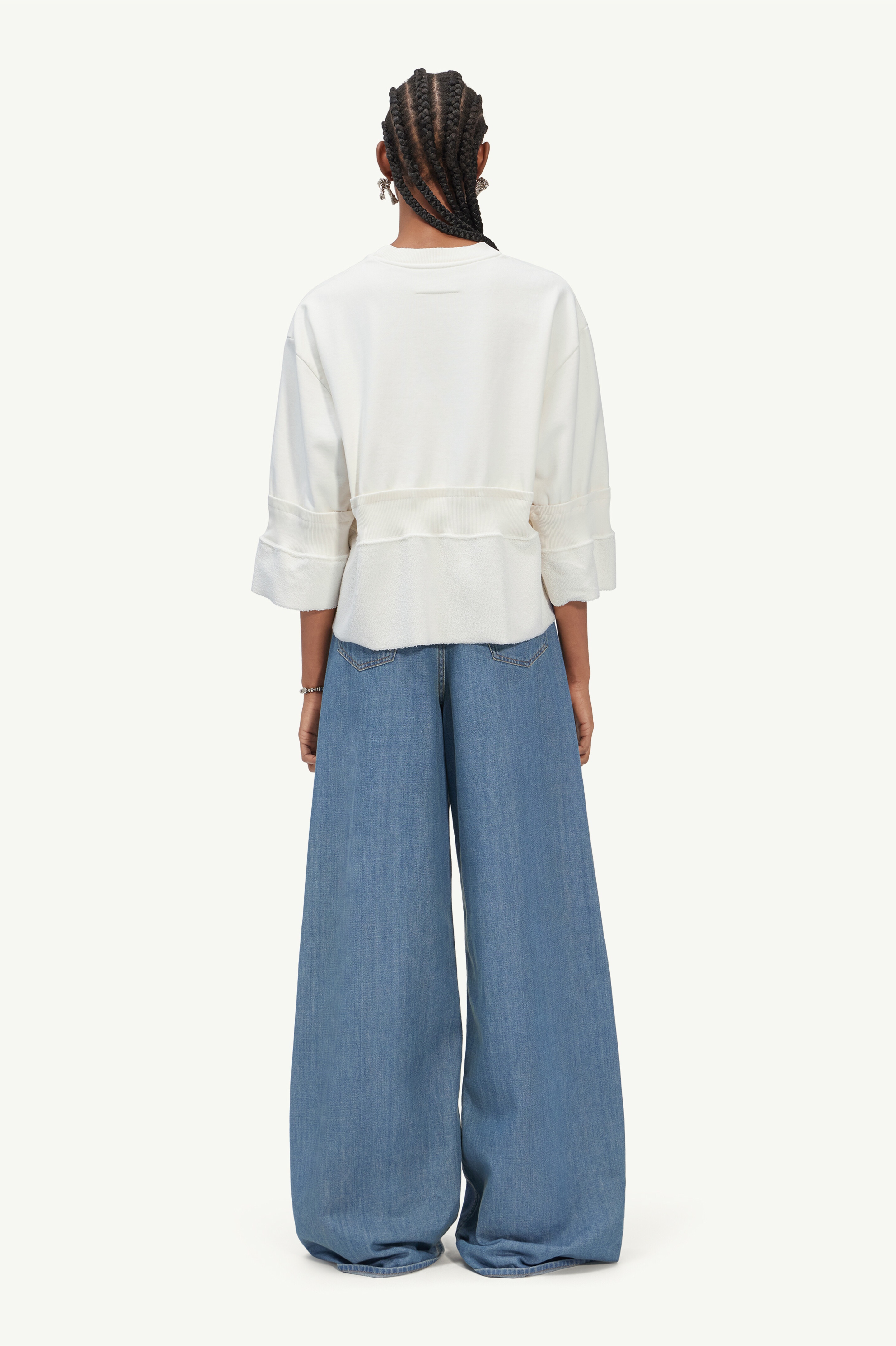 Cropped sweatshirt - 4