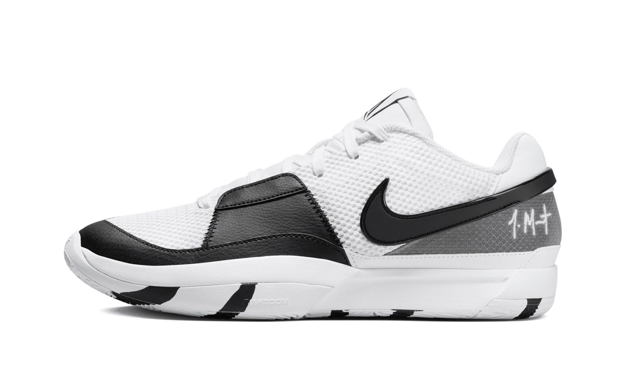 Nike Ja 1 "WHITE BLACK" - 1