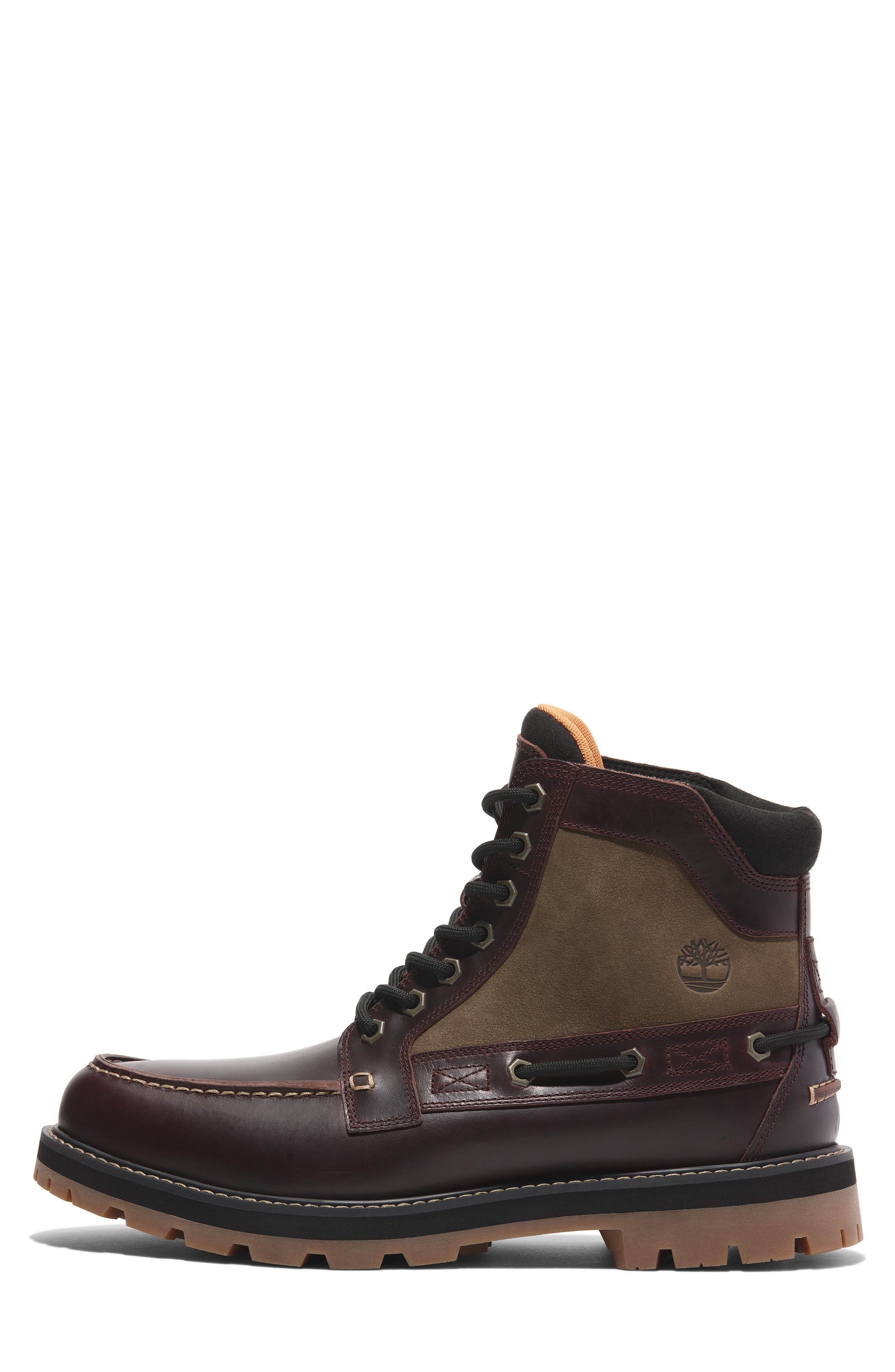 Timberland Britton Road Mid Waterproof Boot in Burgundy Full Grain at Nordstrom - 8