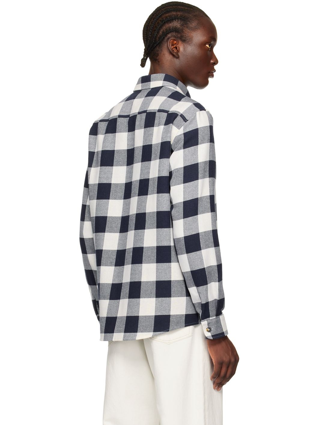 Navy & White Trek Shirt - 3