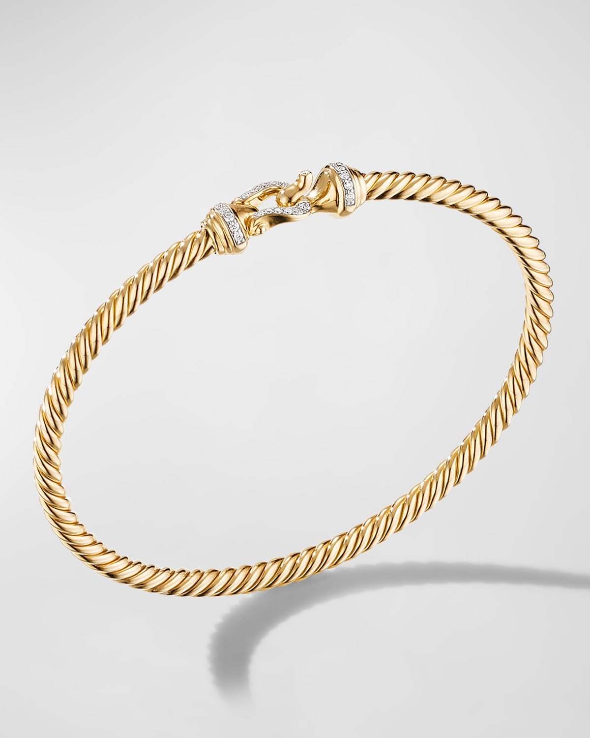 3.5mm Buckle Bracelet in 18K Gold - 3