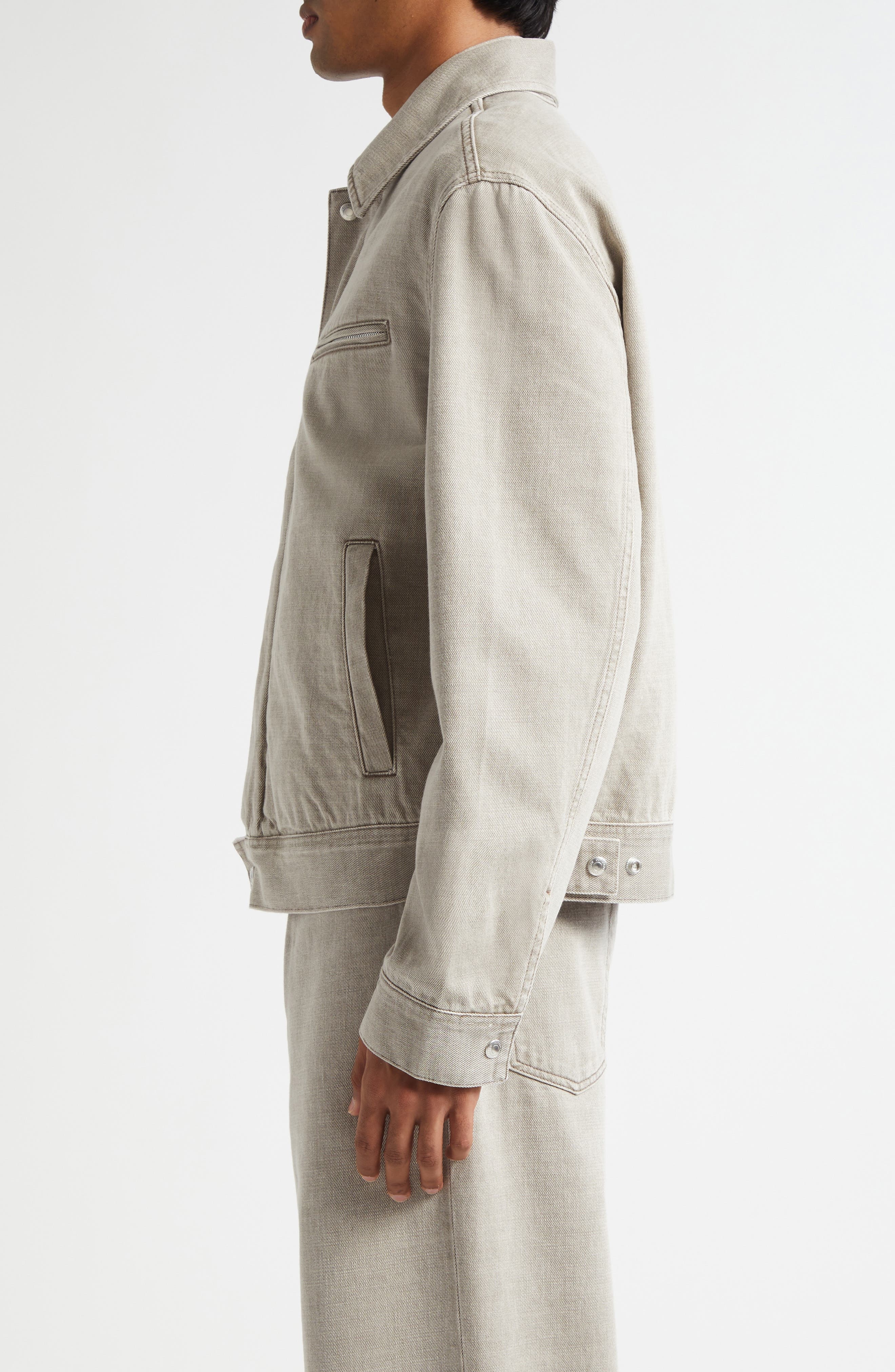 OUR LEGACY Miller Jacket in Vienna Beige Wash at Nordstrom - 4