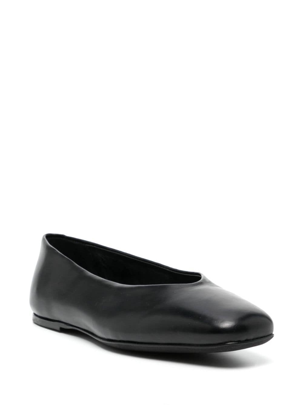 Topanga leather ballerina shoes - 2