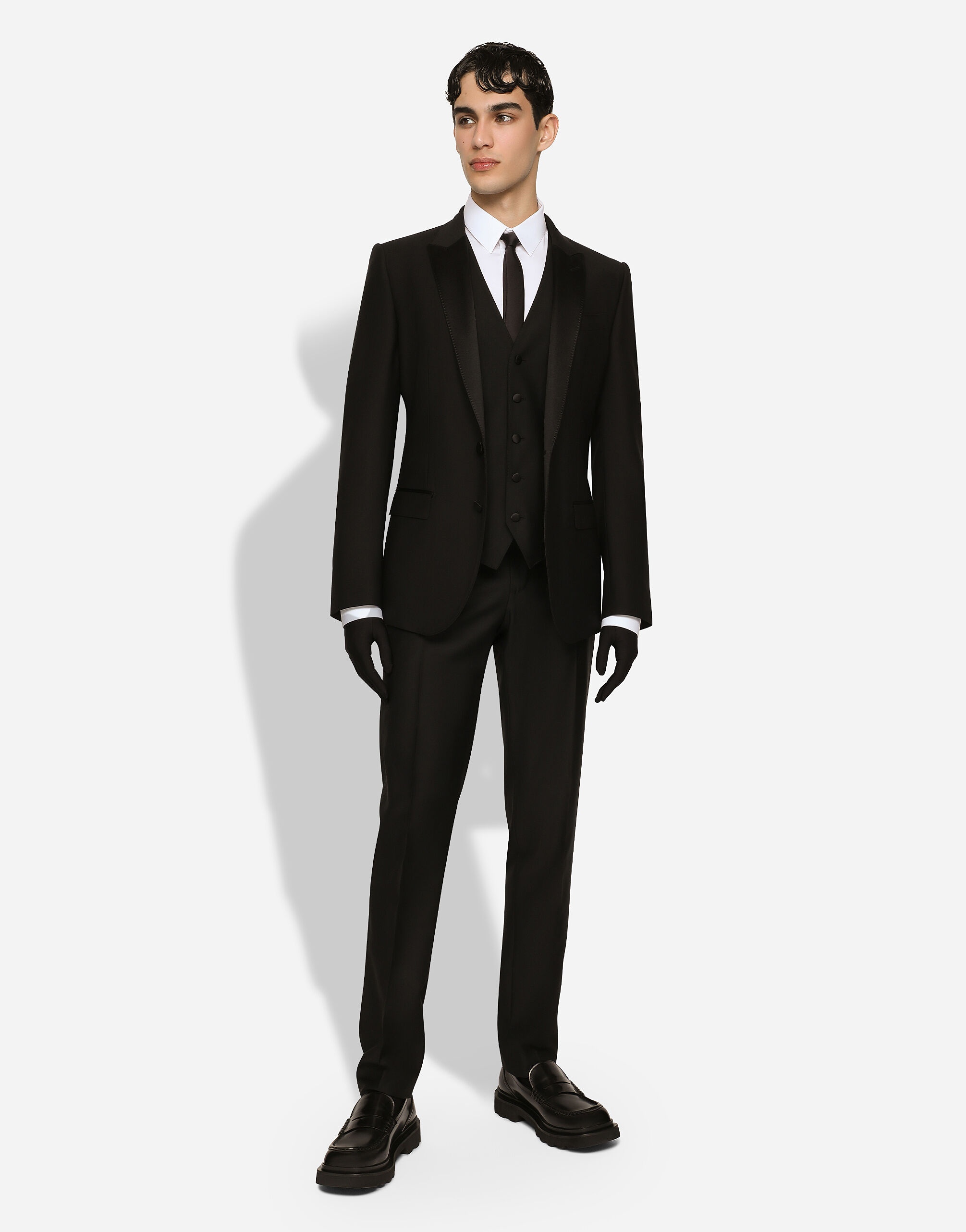 Wool and silk Martini-fit tuxedo suit - 2