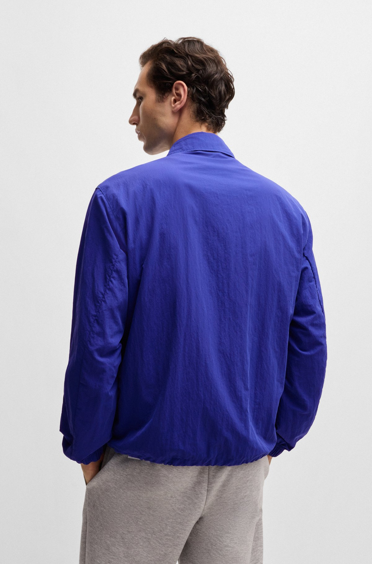 BOSS X NFL WATER-REPELLENT JACKET WITH EMBROIDERED BRANDING - 4