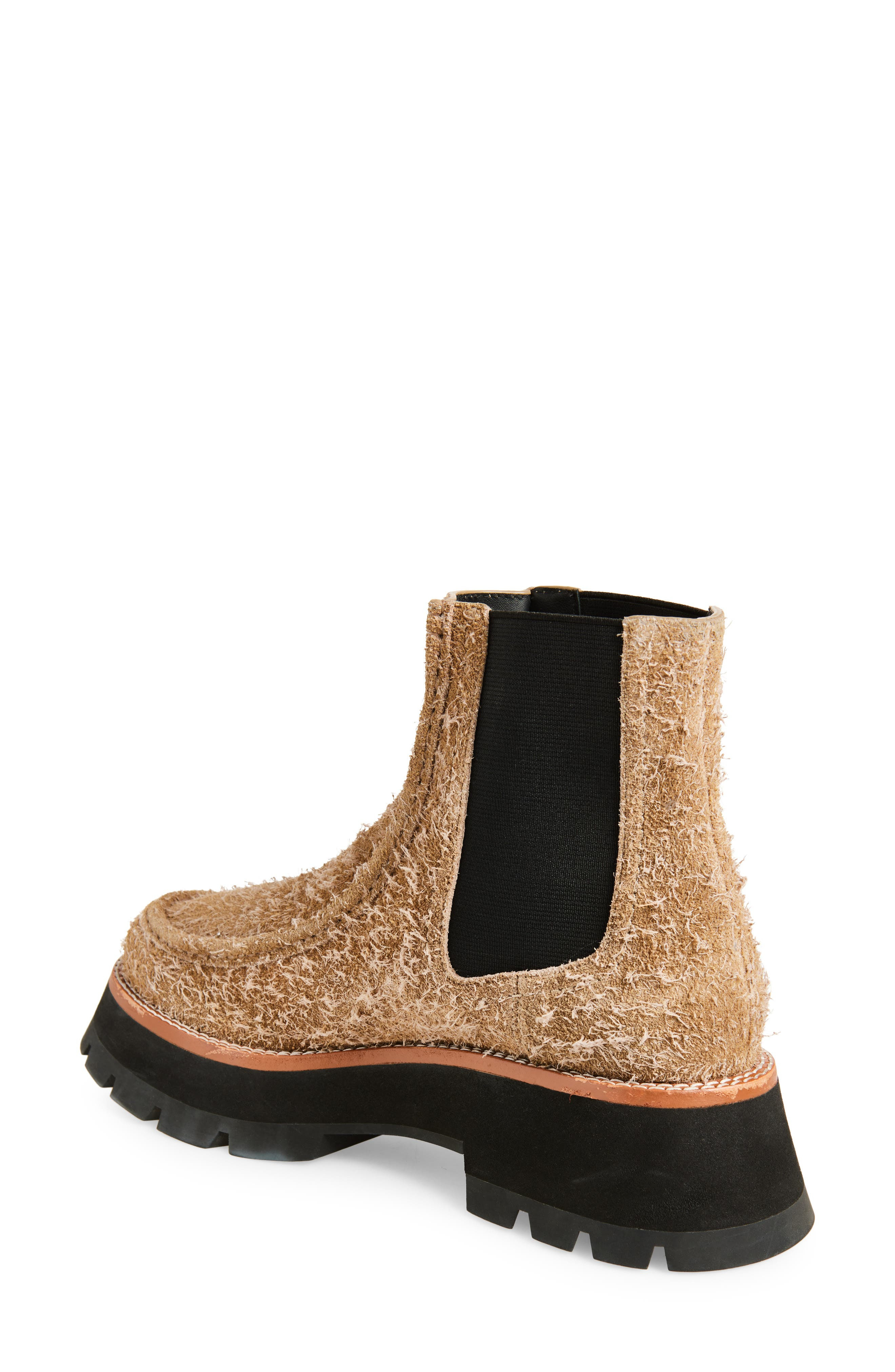 3.1 Phillip Lim Kate Lug Sole Platform Chelsea Boot in Taupe at Nordstrom - 2