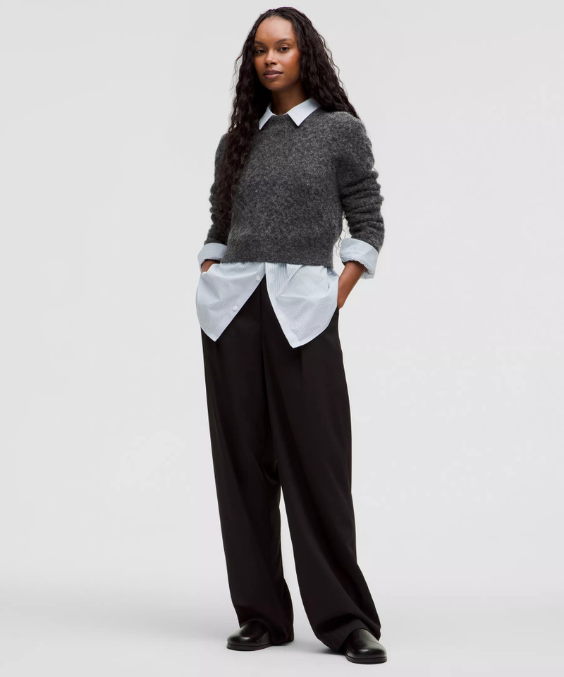 lululemon Alpaca Wool-Blend Crosshatch Sweater outlook