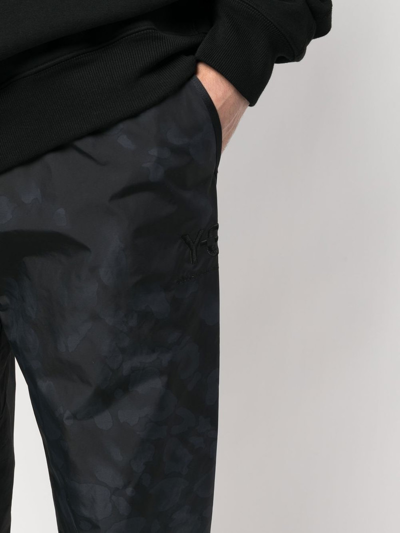 leopard-print tapered-leg track pants 5