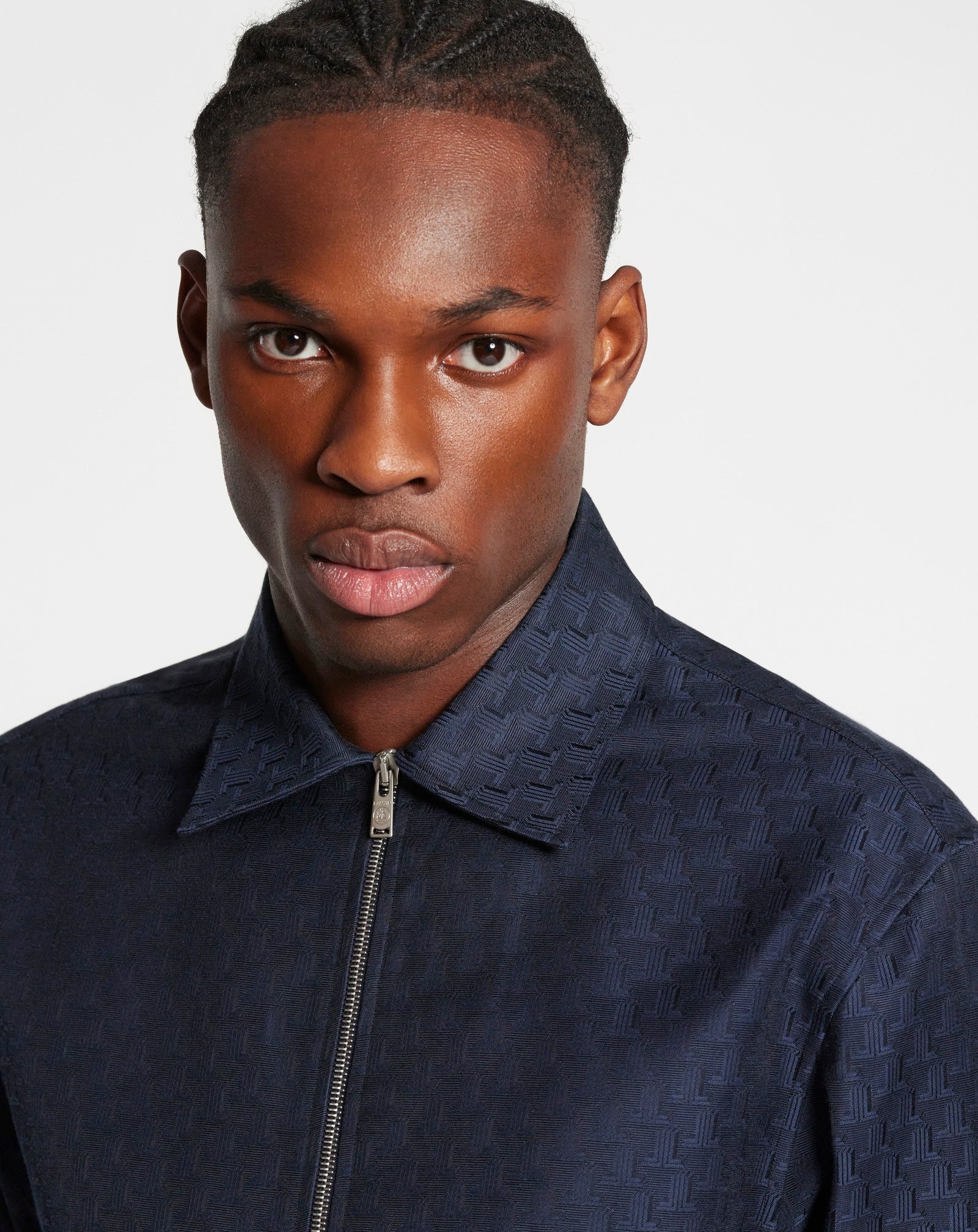 JL3D JACQUARD ZIP-UP SHIRT - 4