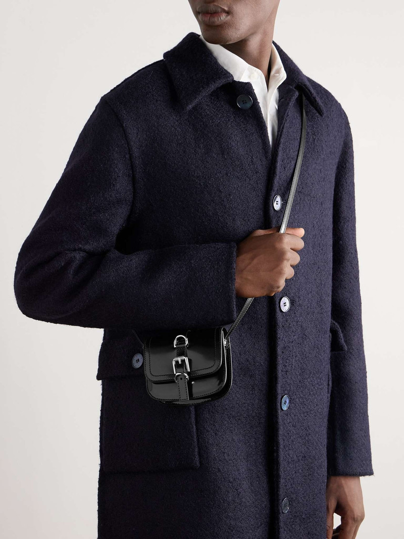 Givenchy Voyou Patent-Leather Messenger Bag outlook