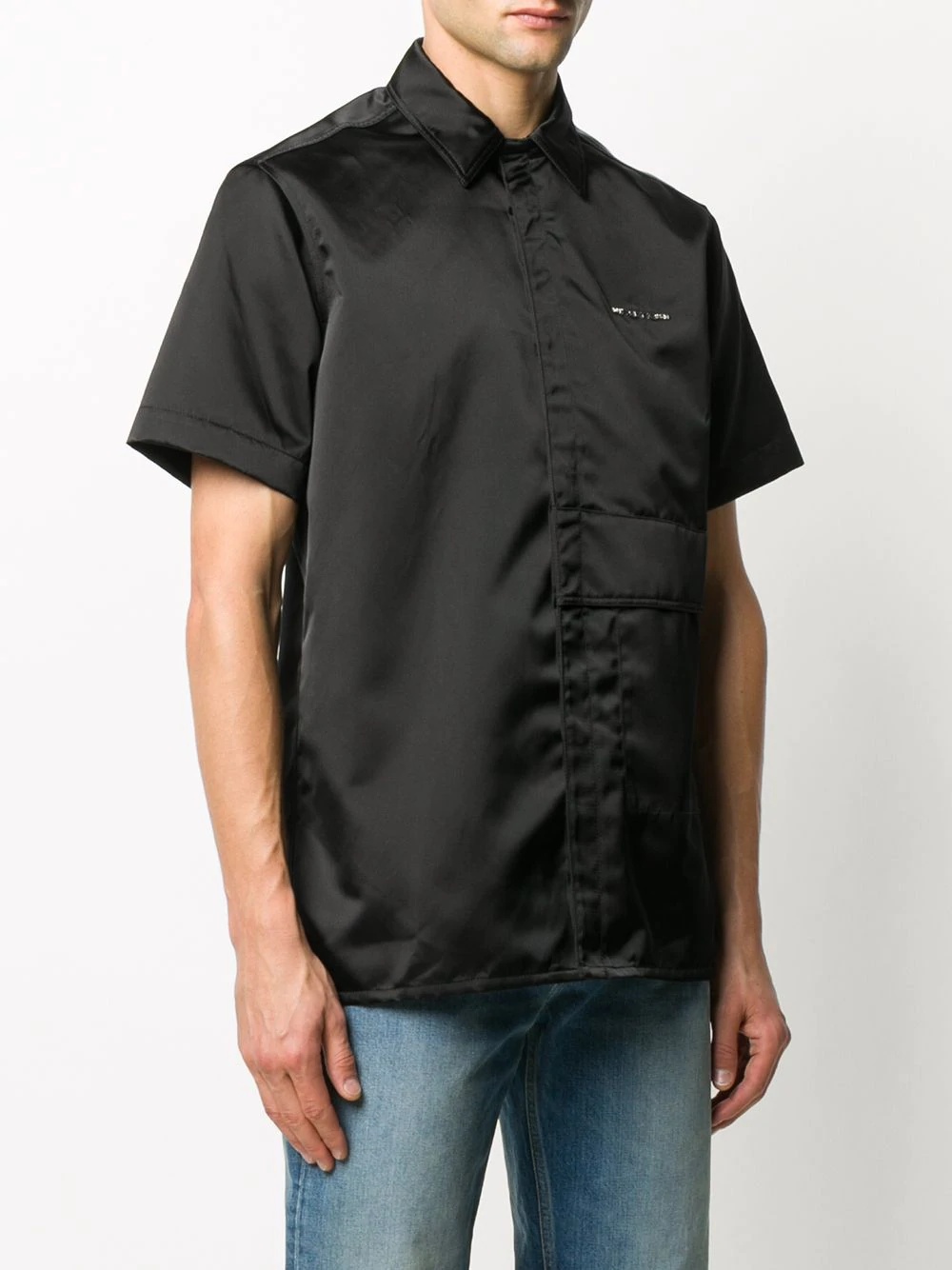 Edge short-sleeved shirt - 4