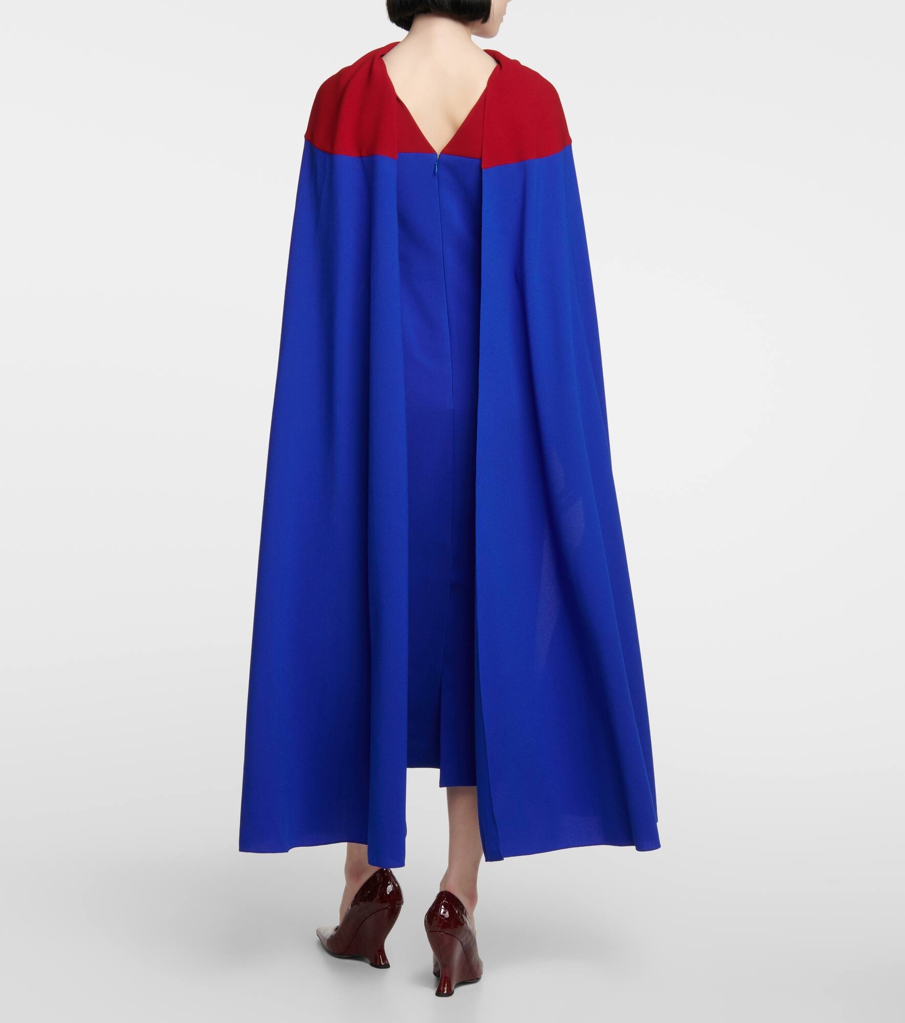 Elina cape midi dress - 3