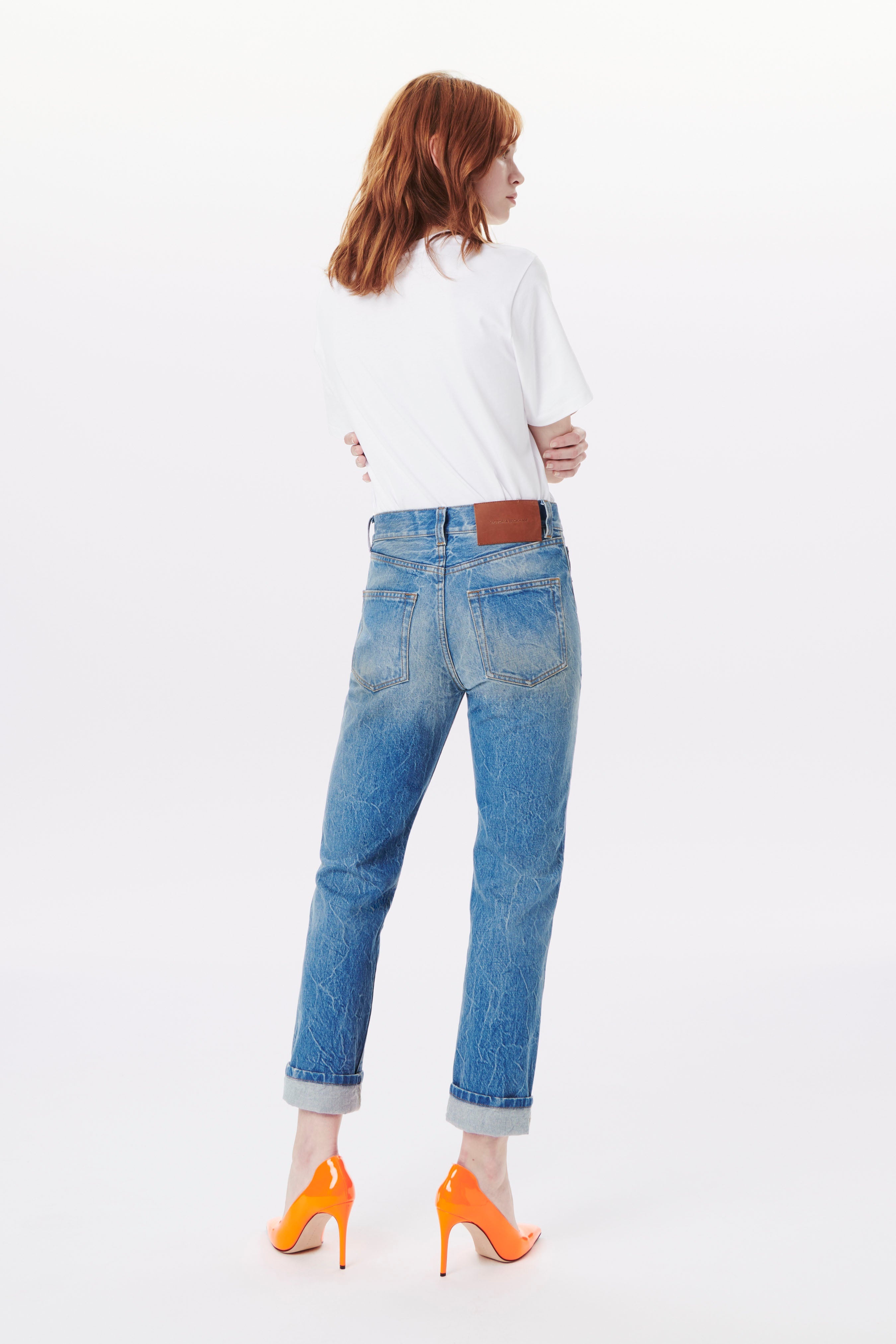 Victoria Mid-Rise Jean In Miami Wash - 6