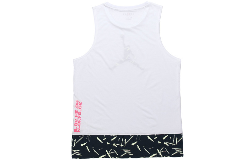 Jordan Air Jordan 23 Alpha Dongdan Basketball Vest Male White CW7082-100 outlook