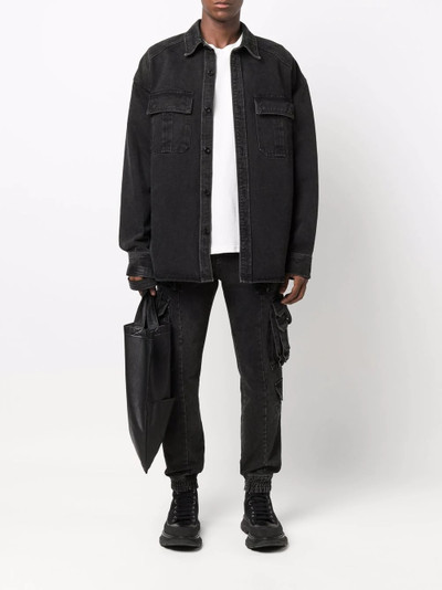 JUUN.J slim-cut cargo trousers outlook