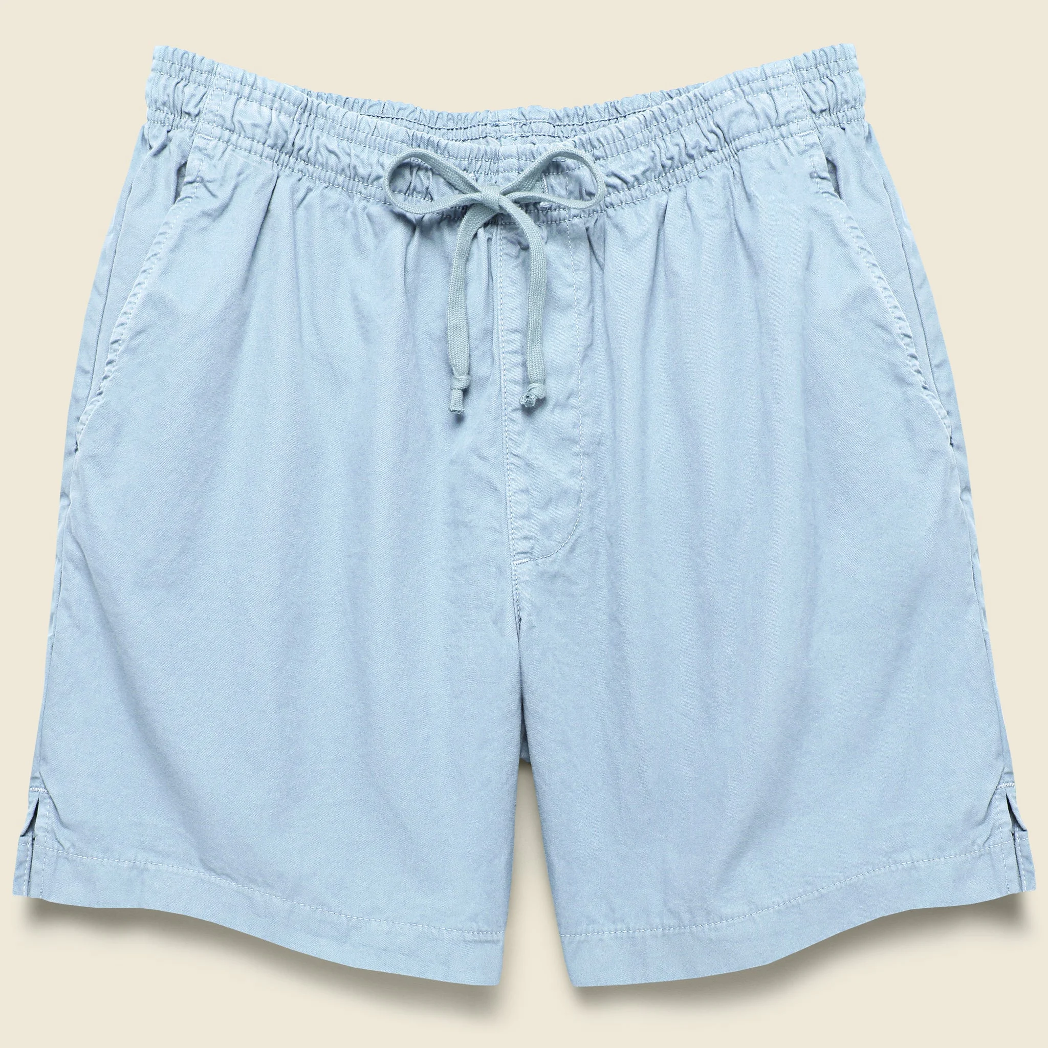 6.5" Twill Easy Shorts - Beach Blue - 1