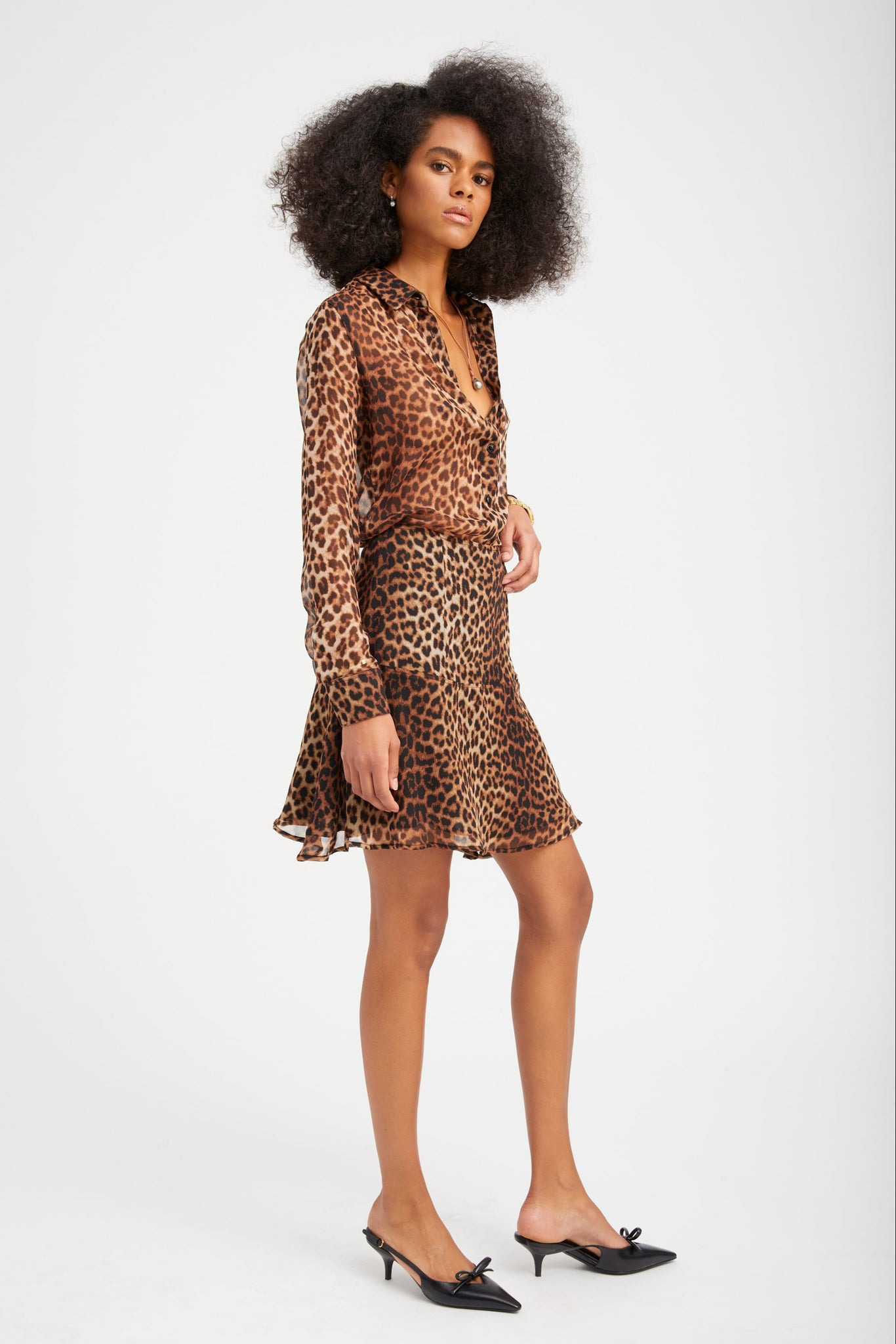 JAGUAR SILK FITTED BUTTON DOWN - 4